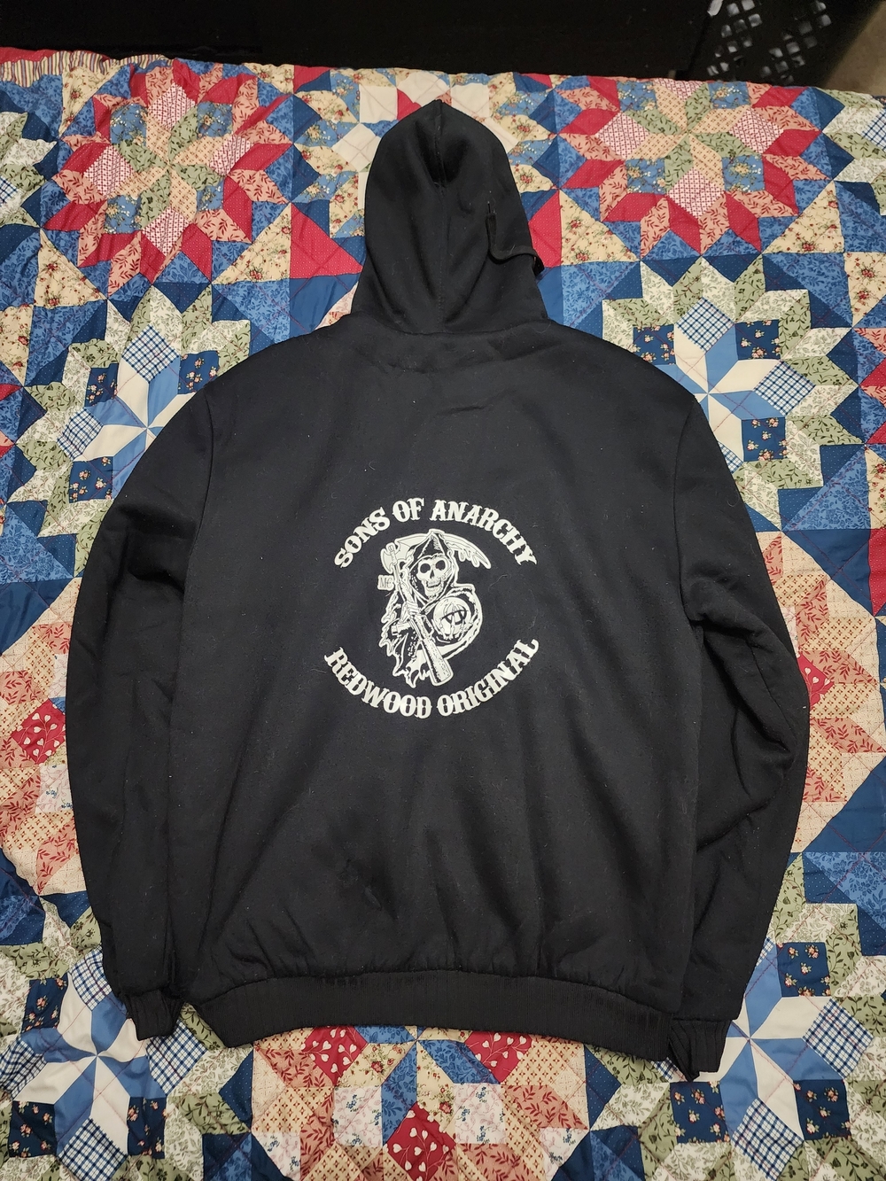 Sons of Anarchy Black Hoodie - Redwood Original Graphic